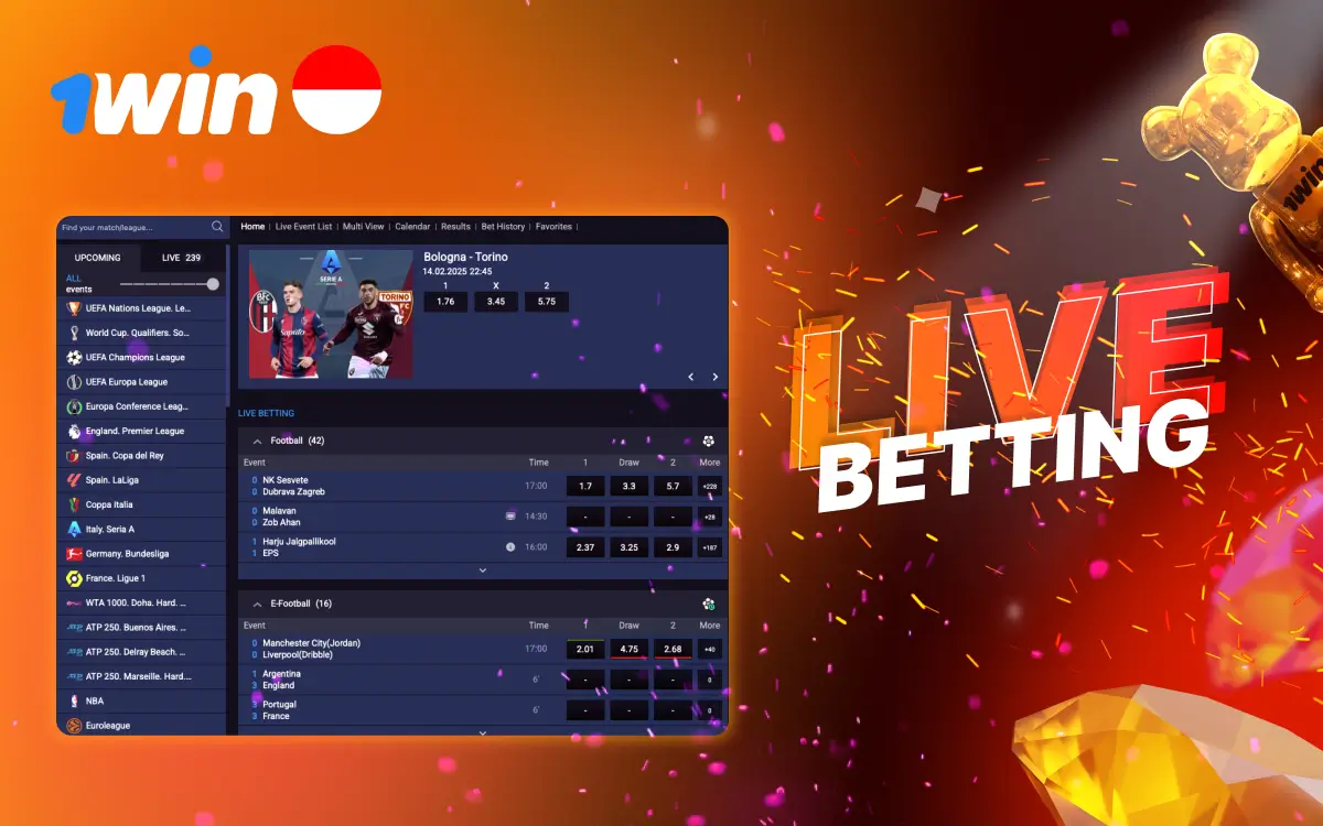 1win betting in ID