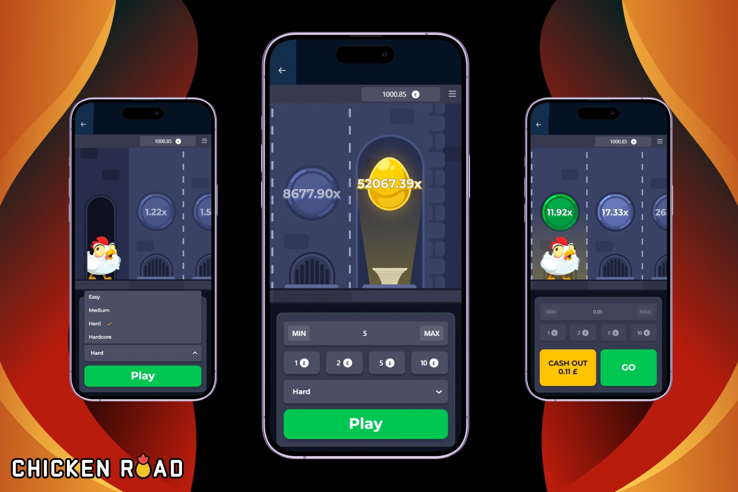 1win Chicken Road App
